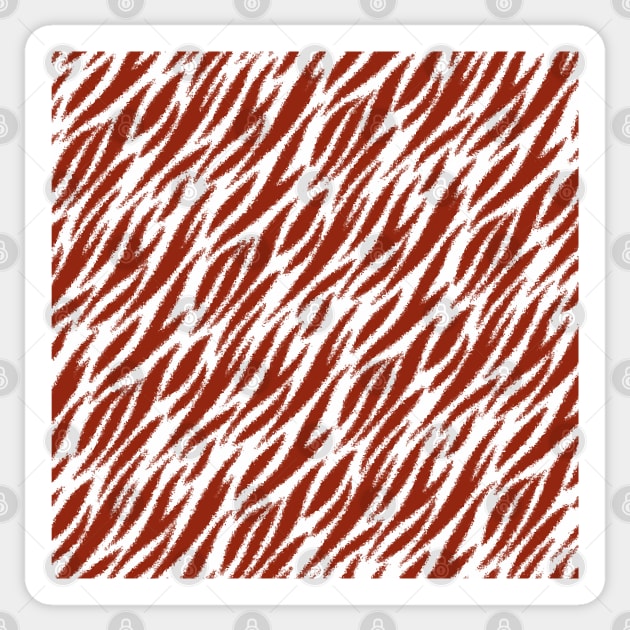 Animal Skin with African Color Style Sticker by Tilila